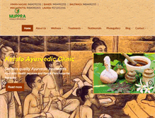 Tablet Screenshot of keralaayurvedpune.com